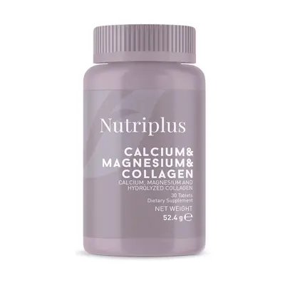 image of Nutriplus Calcio, Magnesio y Colágeno