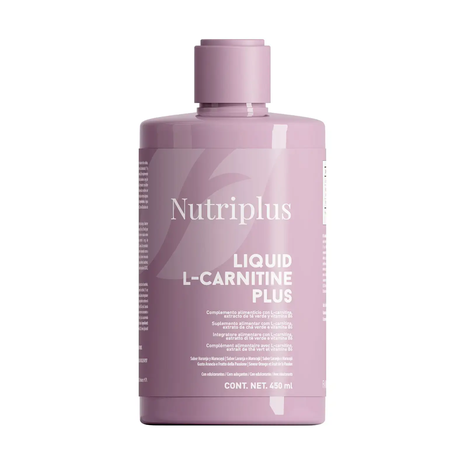 image of Nutriplus L-Carnitina Orange & Passion Fruit 450Ml