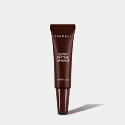 image of Glowy Peptide Lip Balm Glazed Mocha