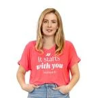 image of Farmasi V-Neck Short Tshirt - S